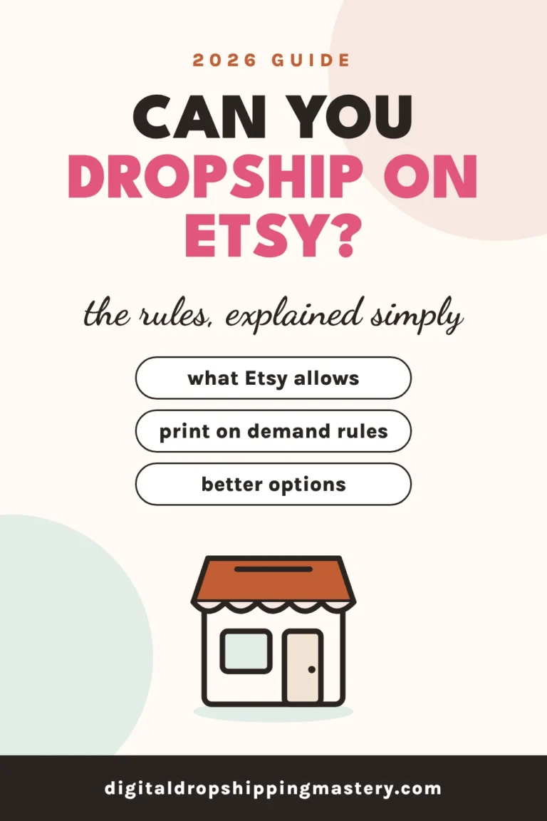 Can you dropship on Etsy? Etsy dropshipping and print on demand rules explained