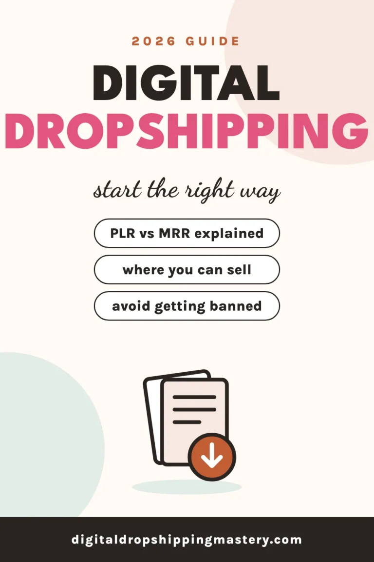 Digital dropshipping: what it is, PLR vs MRR licenses and how to start the right way