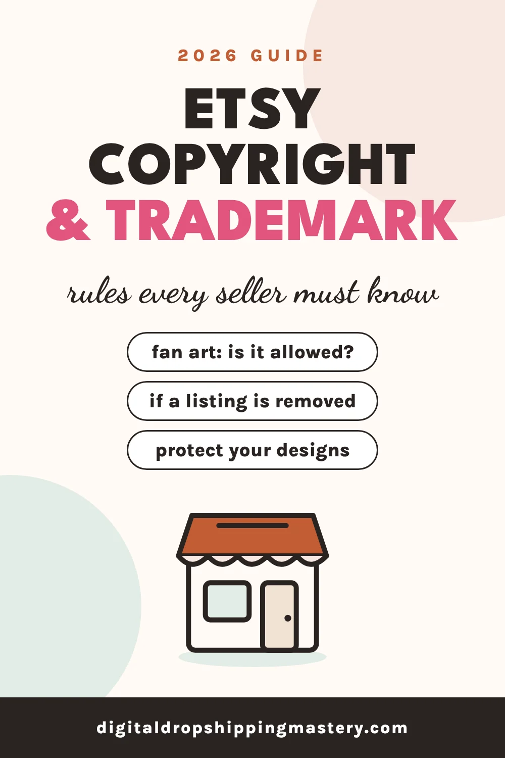 Etsy copyright and trademark rules: fan art, IP reports and how to stay safe