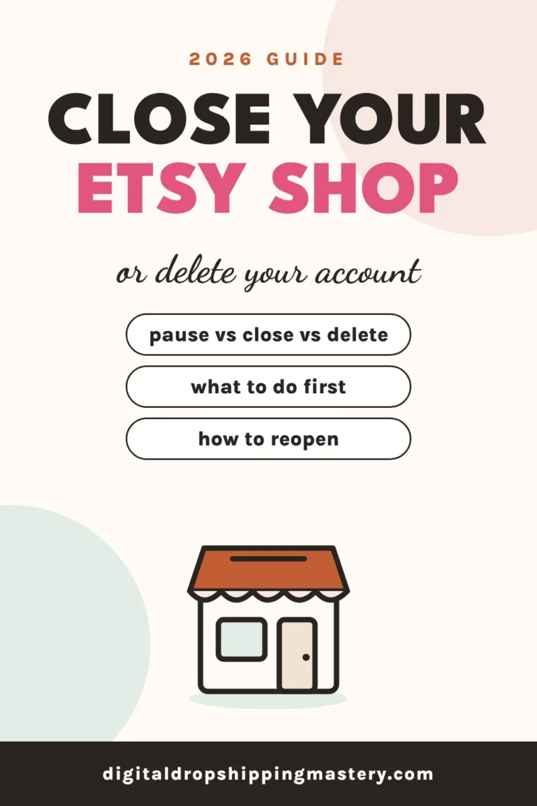 How to close an Etsy shop or delete your account, step by step