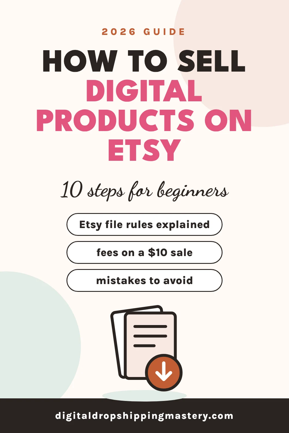 How to sell digital products on Etsy in 10 steps for beginners