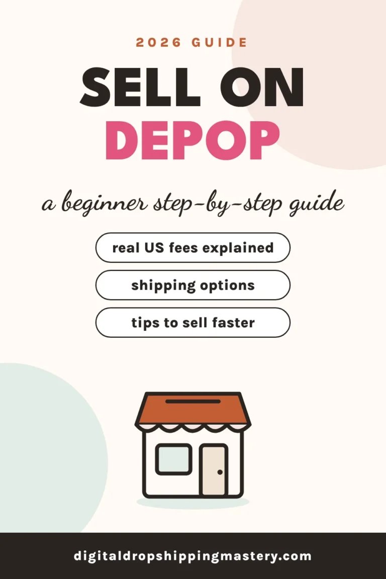 How to sell on Depop step by step for US sellers: fees, shipping and tips
