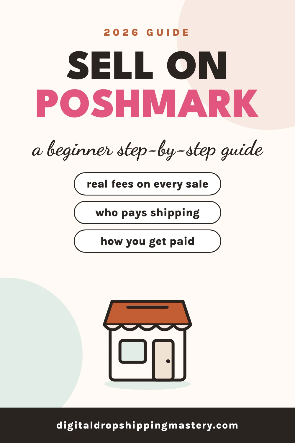 How to sell on Poshmark step by step for beginners: fees, shipping and getting paid