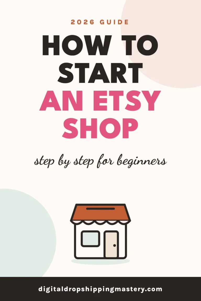 How to start an Etsy shop step by step for beginners, 2026 guide